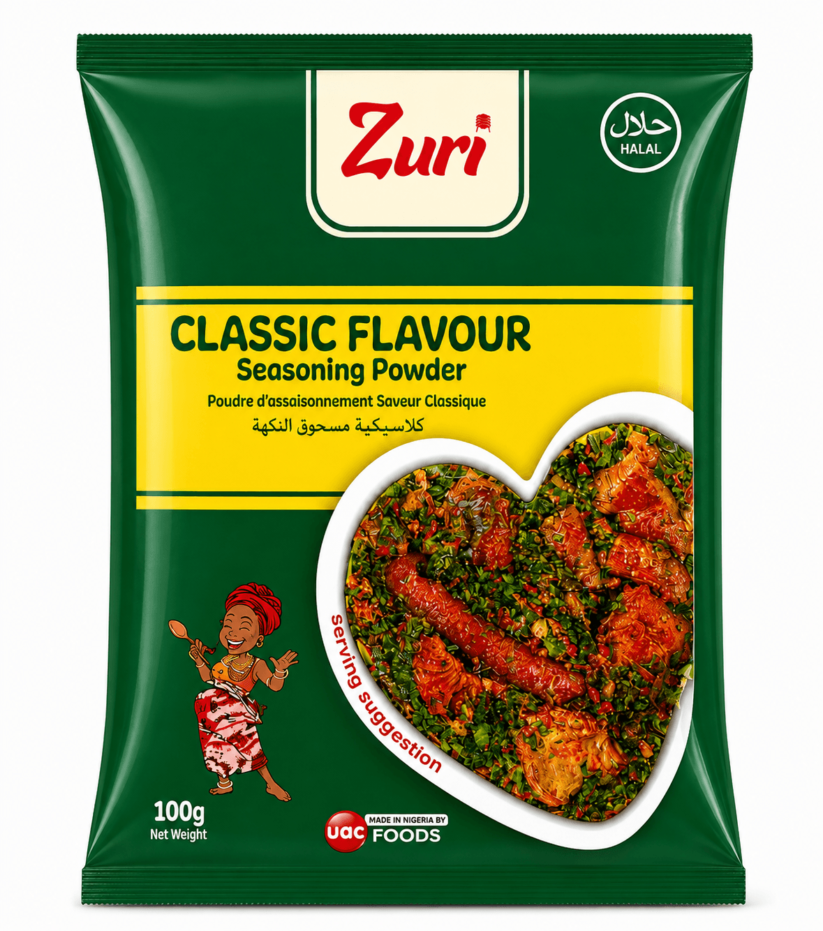 Zuri Classic Flavour Seasoning Powder 100g