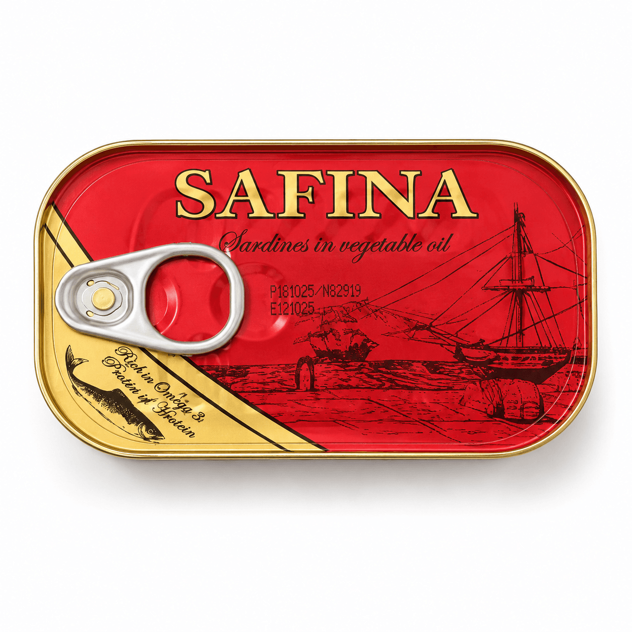 Safina Sardine In Vegetable Oil 125g