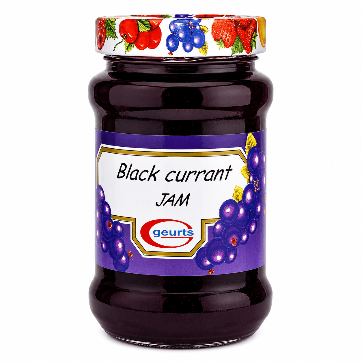Geurts Black Currant Jam 450g