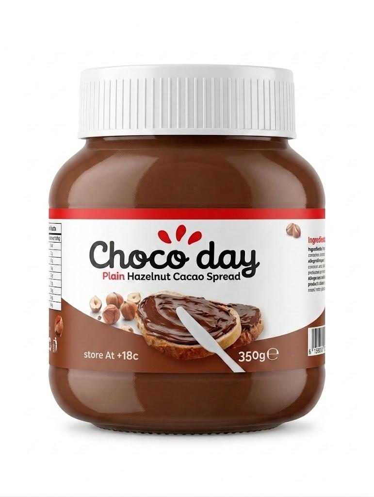 Choco Day Plain Hazelnut Cacao Spread 350g