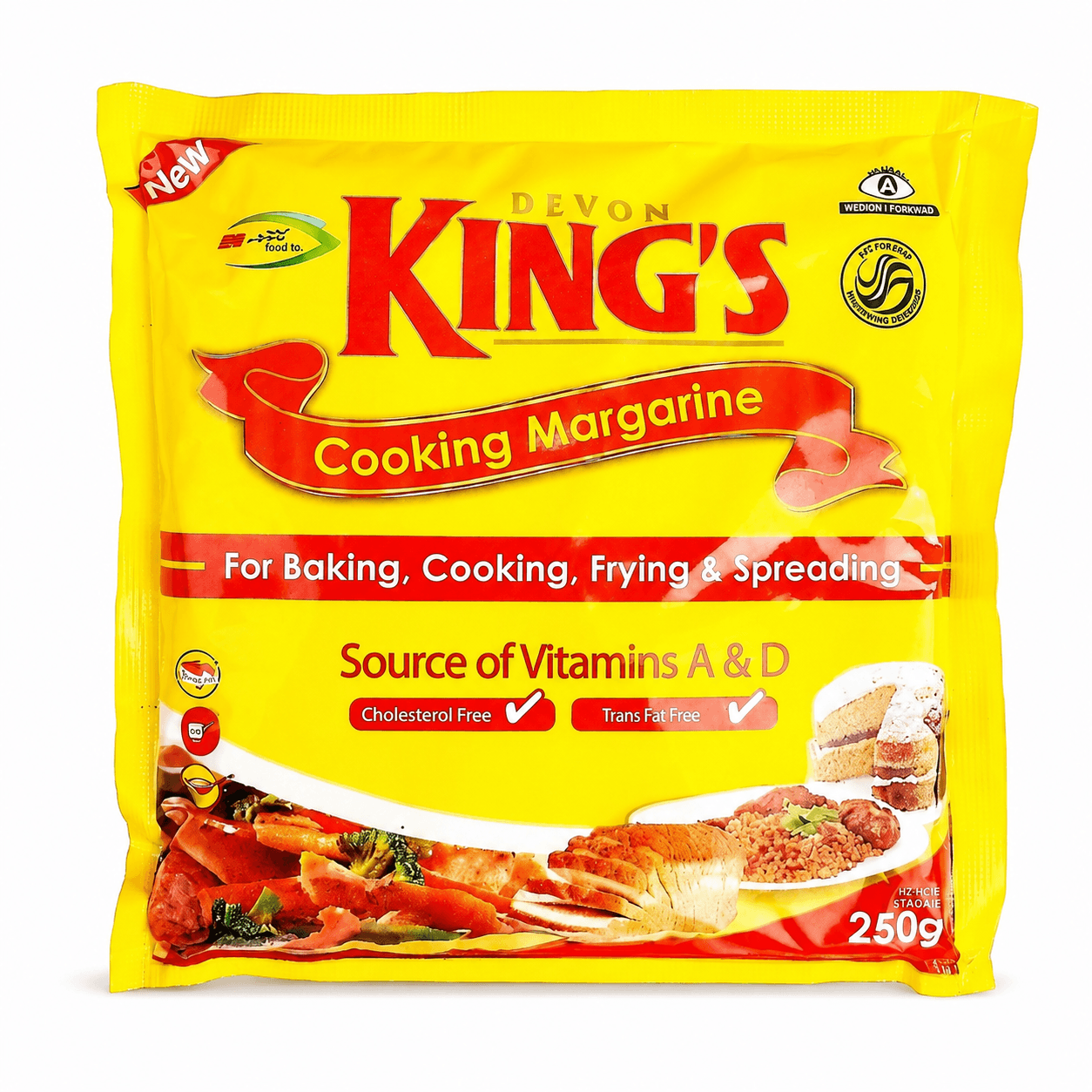 Devon Kings Cooking Margarine 250g