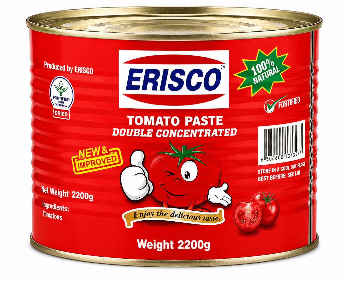 ERISCO TOMATO PASTE TIN 2.2kg