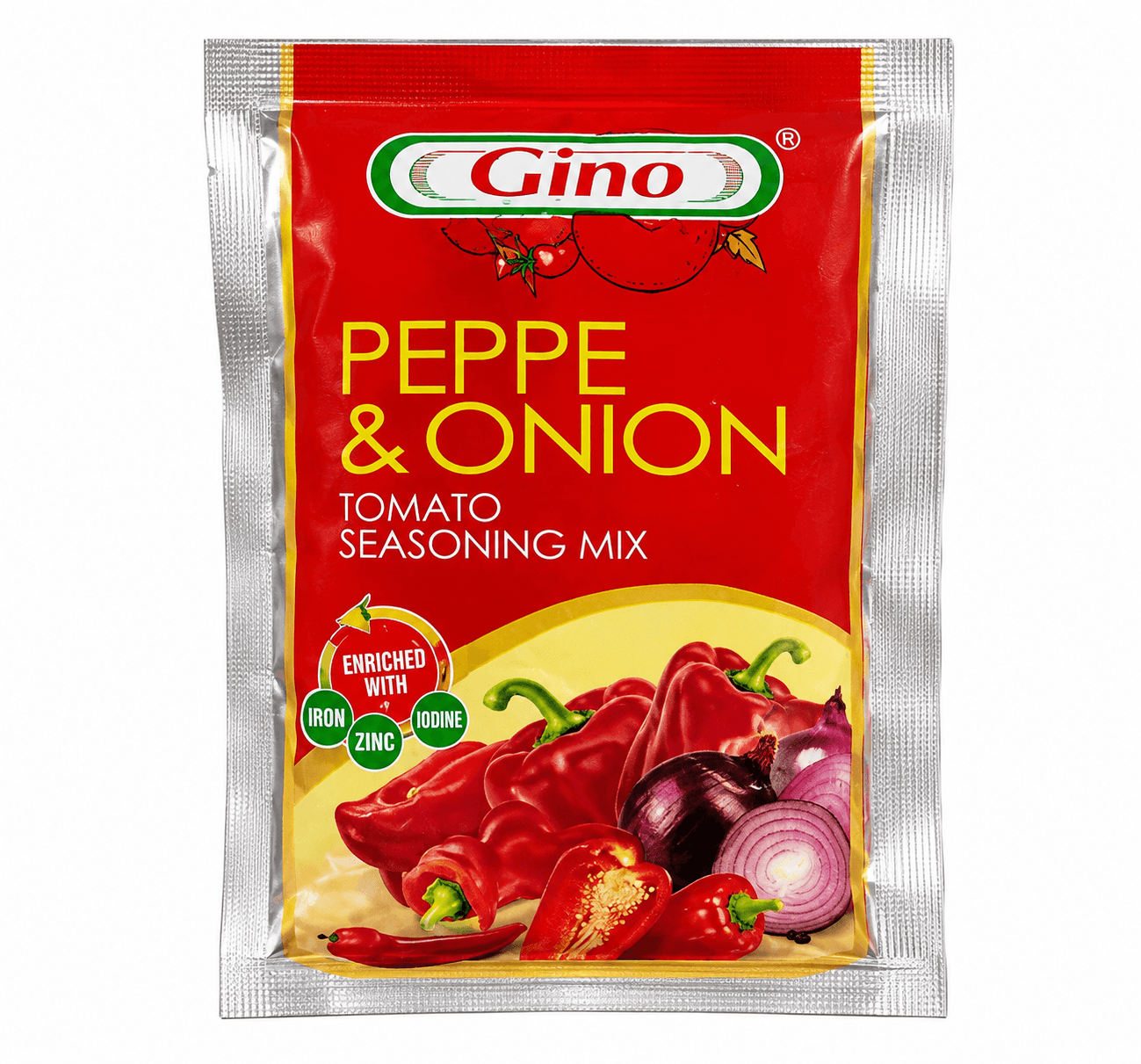 Gino Peppe & Onion Tomato Mix Sachet 55g