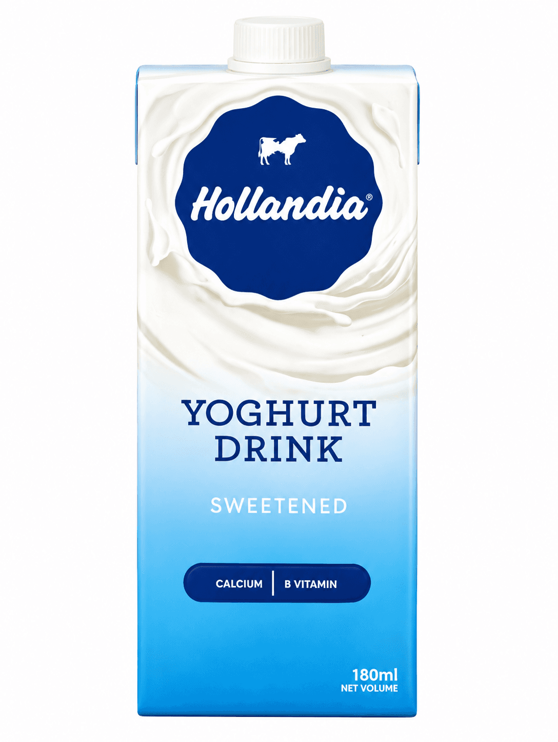 Hollandia Yoghurt Drink Plain Sweetened 180ml