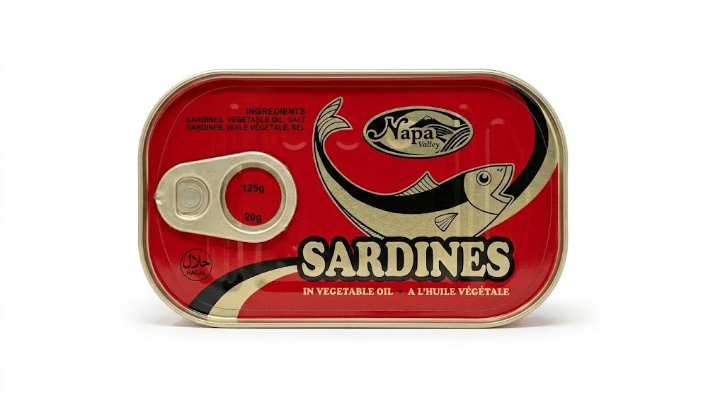 Napa Valley Sardines In Veg.Oil 125g