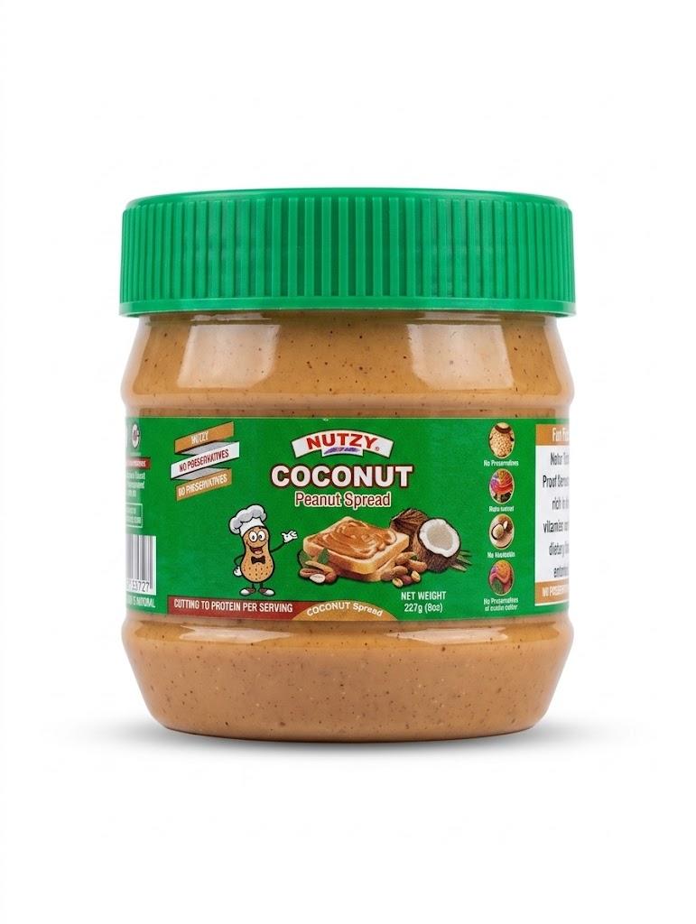 Nutzy Peanut Butter Coconut 227g