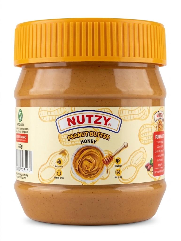 Nutzy Honey Peanut Butter 227g