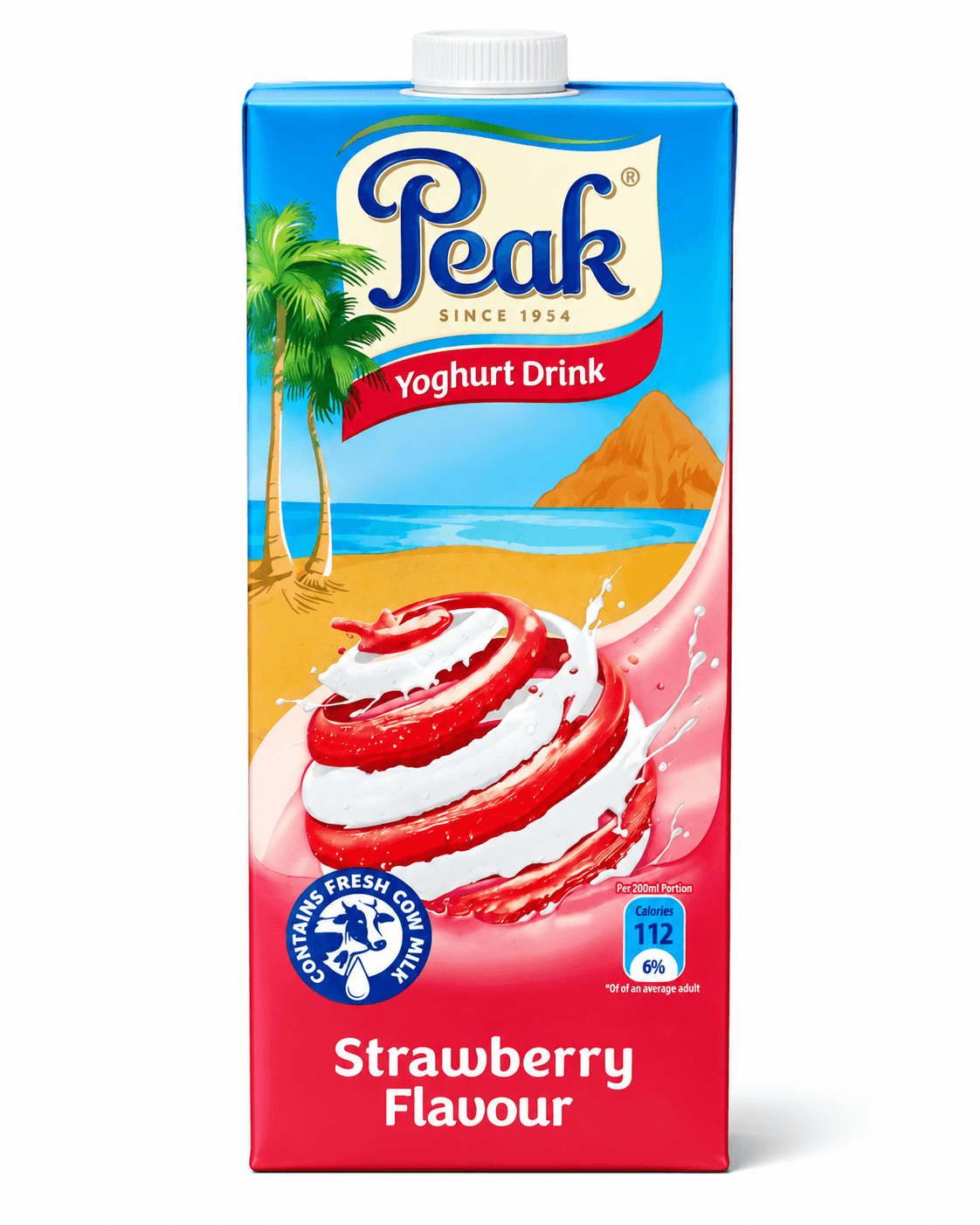 Peak Yoghurt Drink Strawberry Flavour 1l