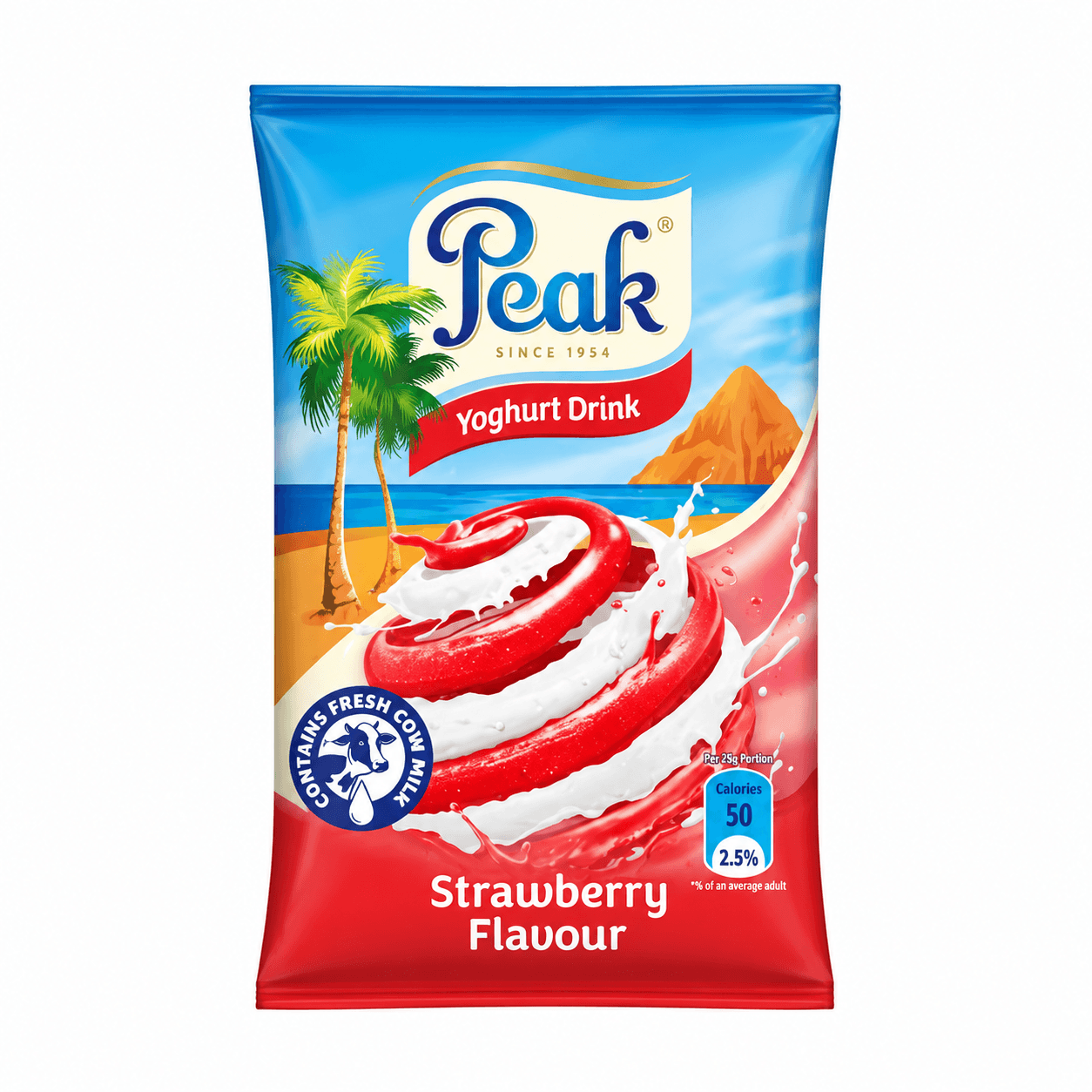 Peak Yoghurt Drink Strawberry 90ml