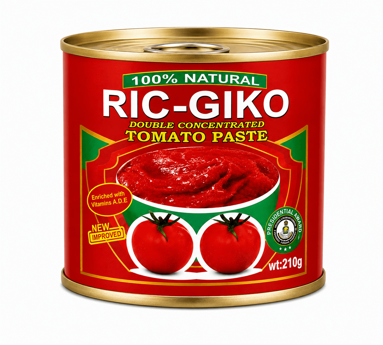 Ric-Giko Tomato Paste Tin 210g