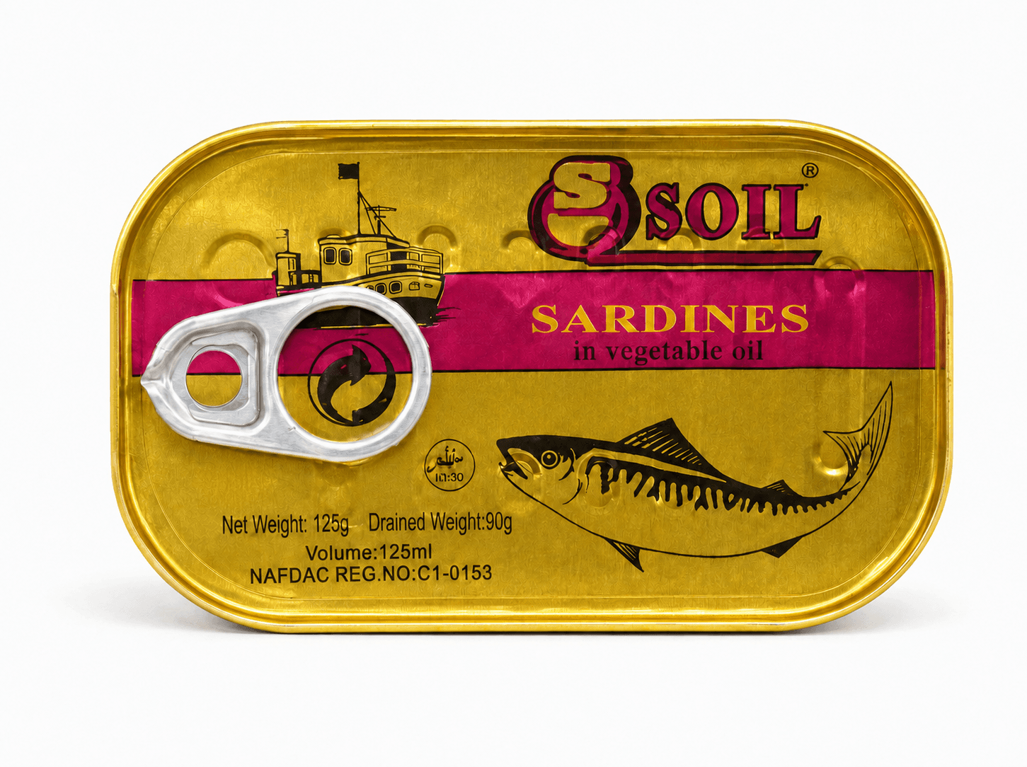 Celine | Soil Sardines In Vegetable Oil 125ml