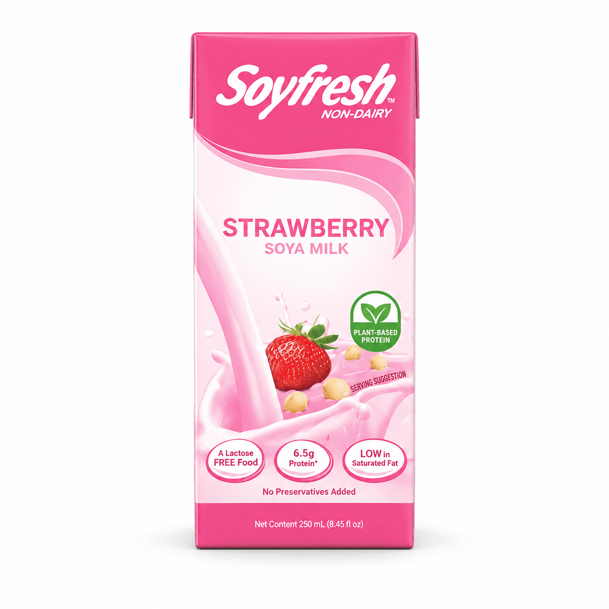 Soyfresh Strawberry Soya Milk 250ml