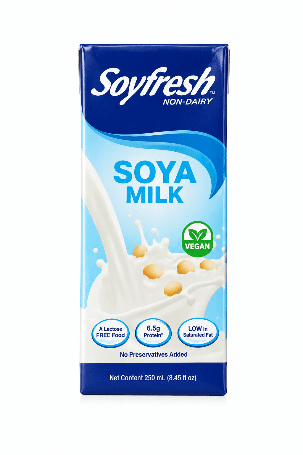 Soyfresh Natural Soya Milk 250ml