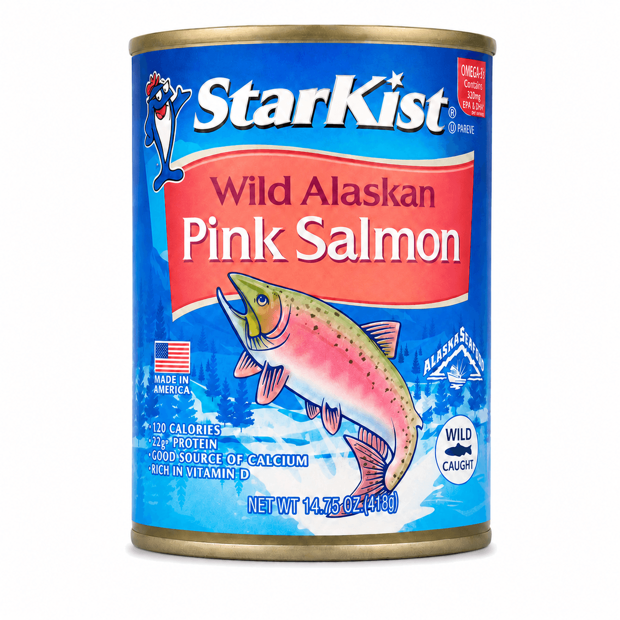 Starkist Wild Alaskan Pink Salmon 418g