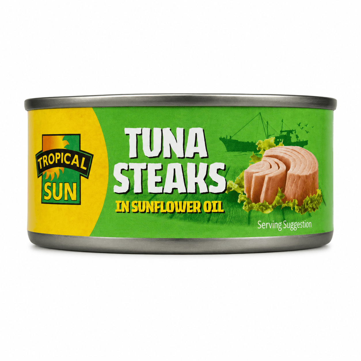 Tropical Sun Tuna Steaks In Sunflower Oil 160G