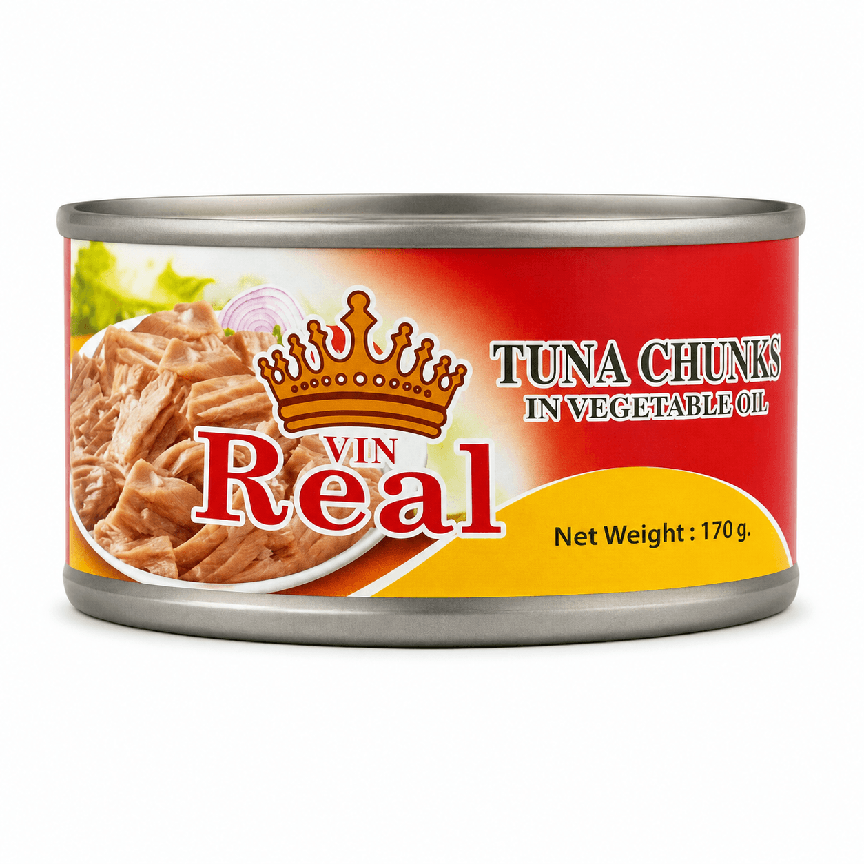 Vin Real Tuna Chunks In Vegetable Oil 170G