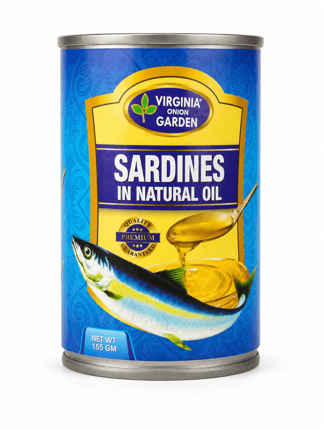 Virginia Sardines In Natural Oil 155G