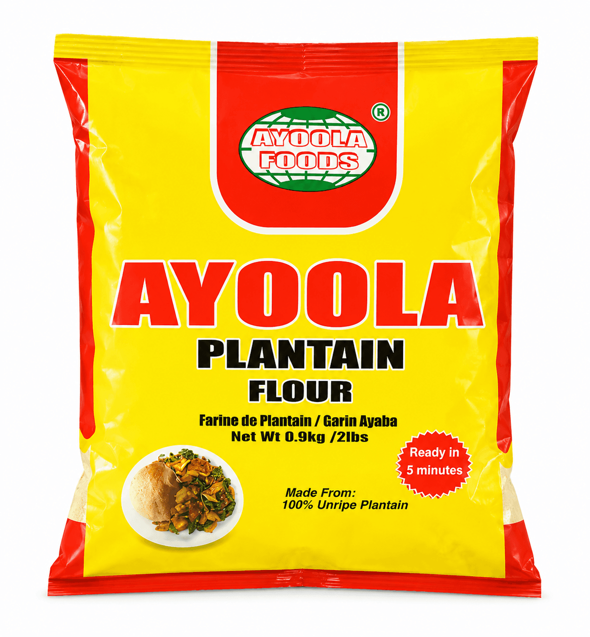 Ayoola Plantain Flour 0.9kg