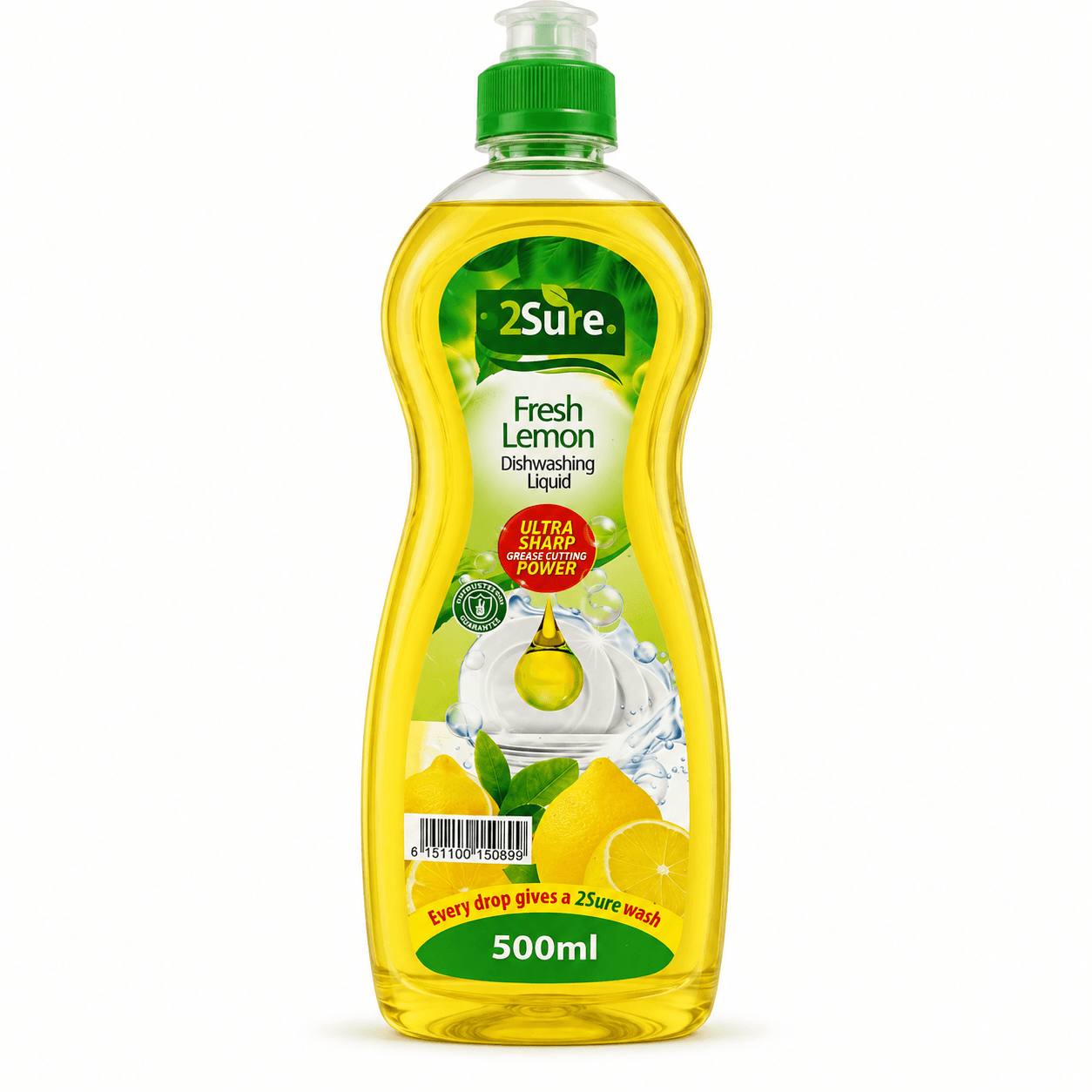 2Sure Fresh Lemon Dishwashing Liquid