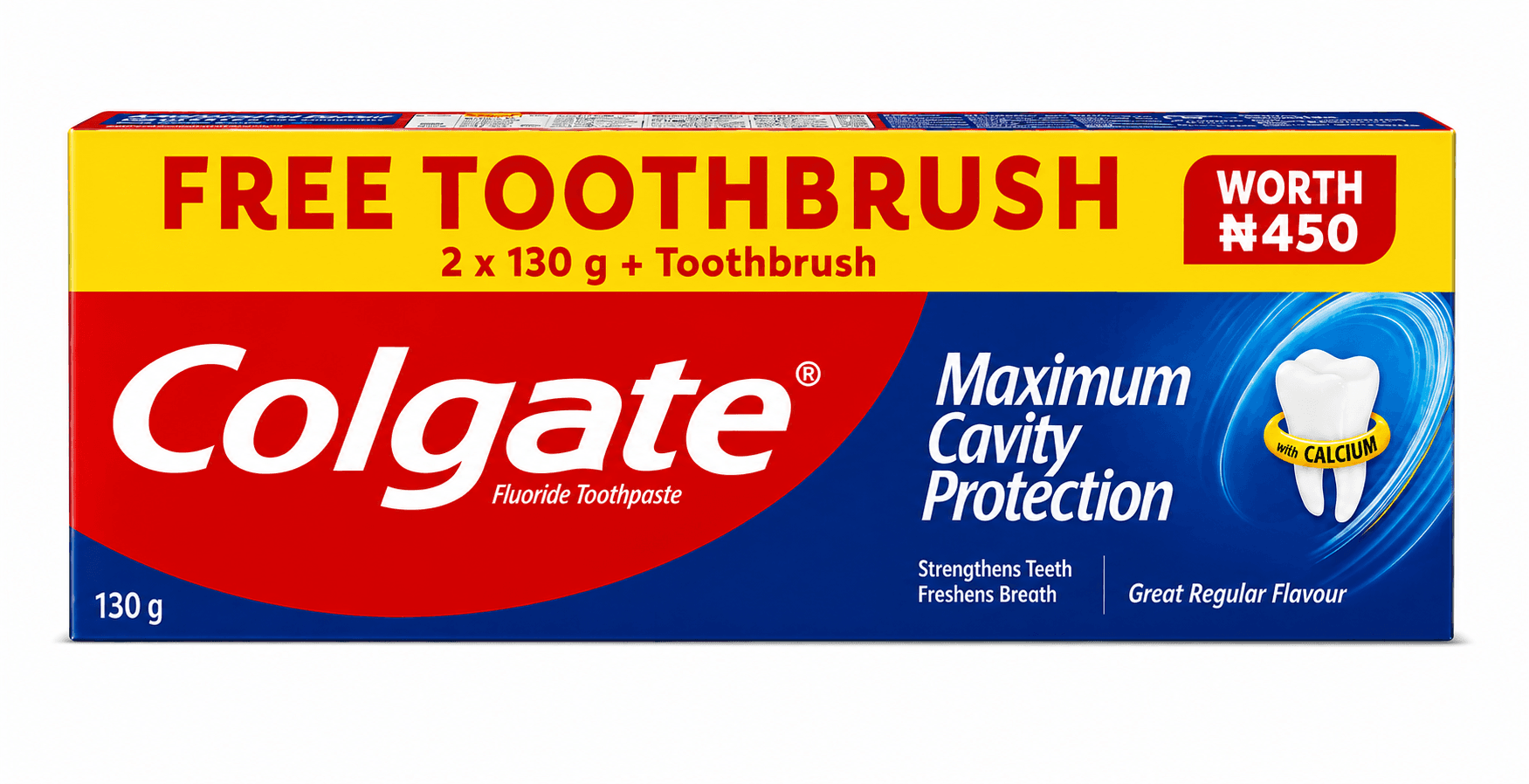 Colgate Maximum Cavity Protection 2x130g