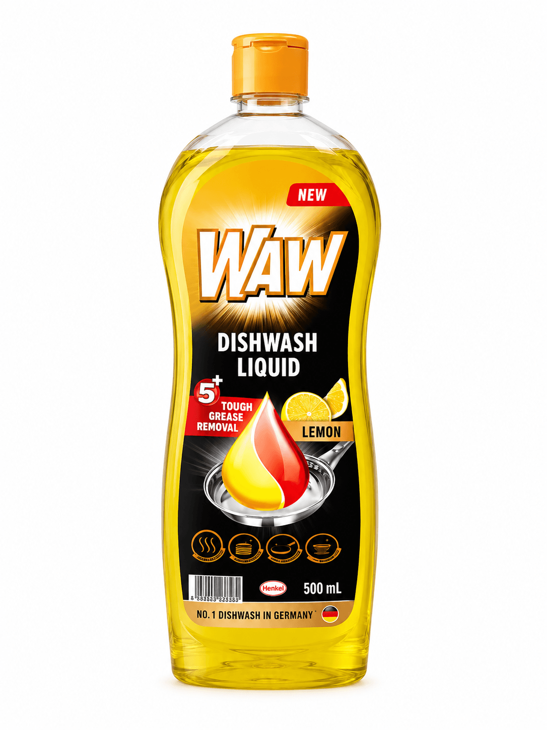 Waw Dishwash Liquid 500ml