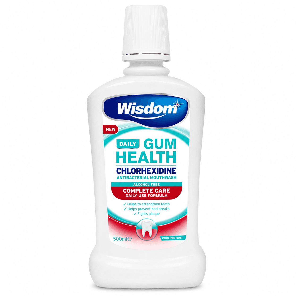 Wisdom Smokers Mouthwash 500ml