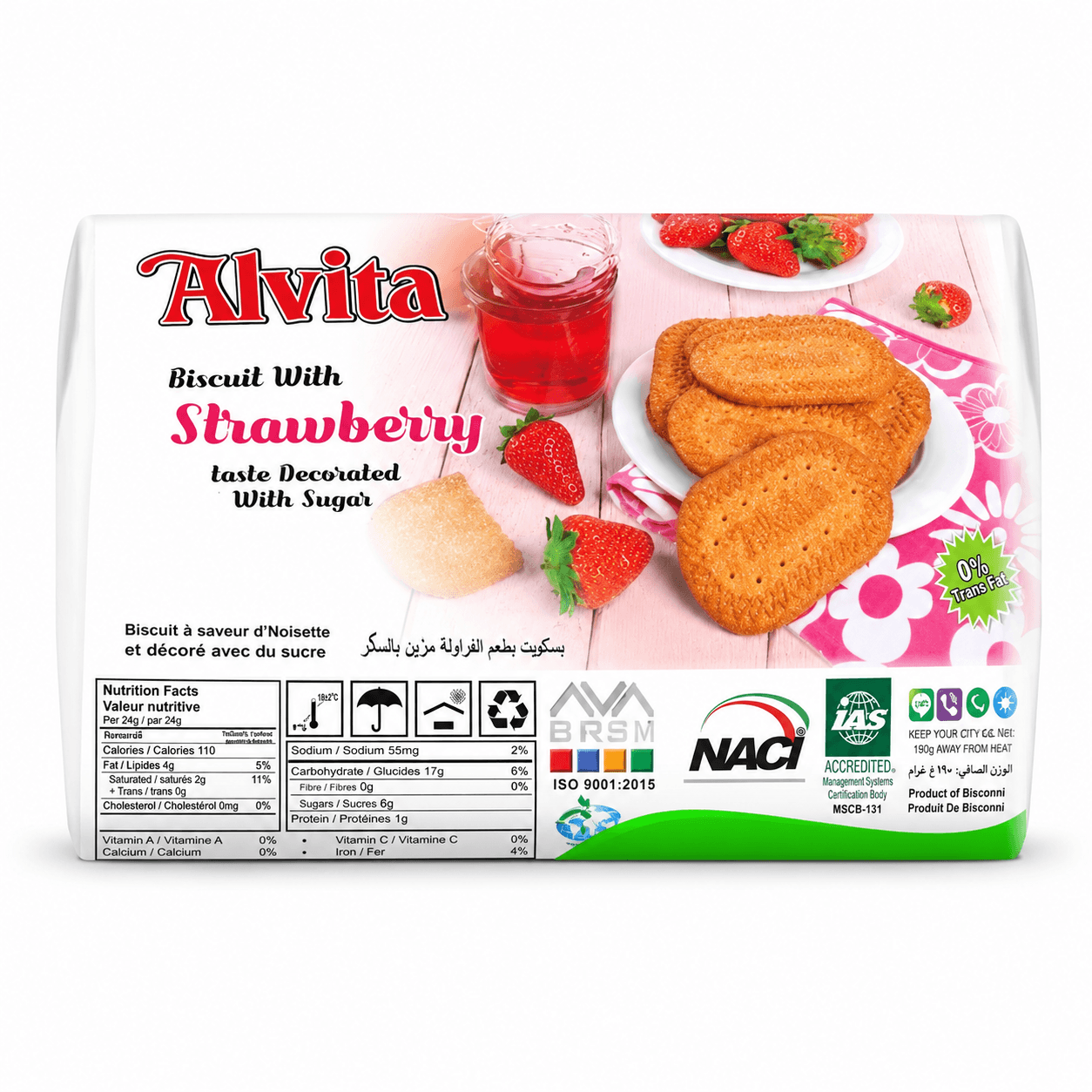 Alvita Strawberry 900ml