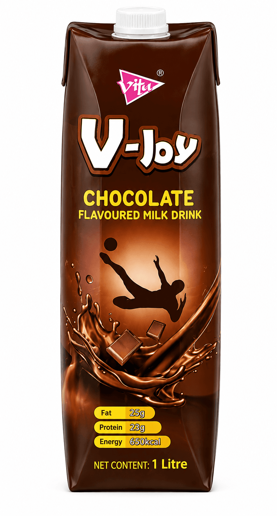 Viju V-Joy Chocolate Flavoured Milk Drink 1L