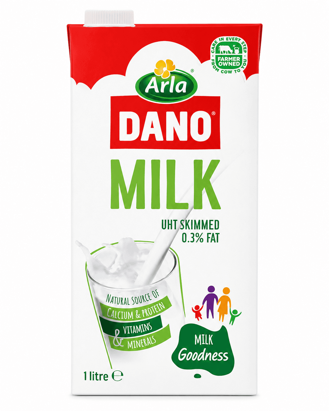 Dano Milk UTH Skimmed 1L