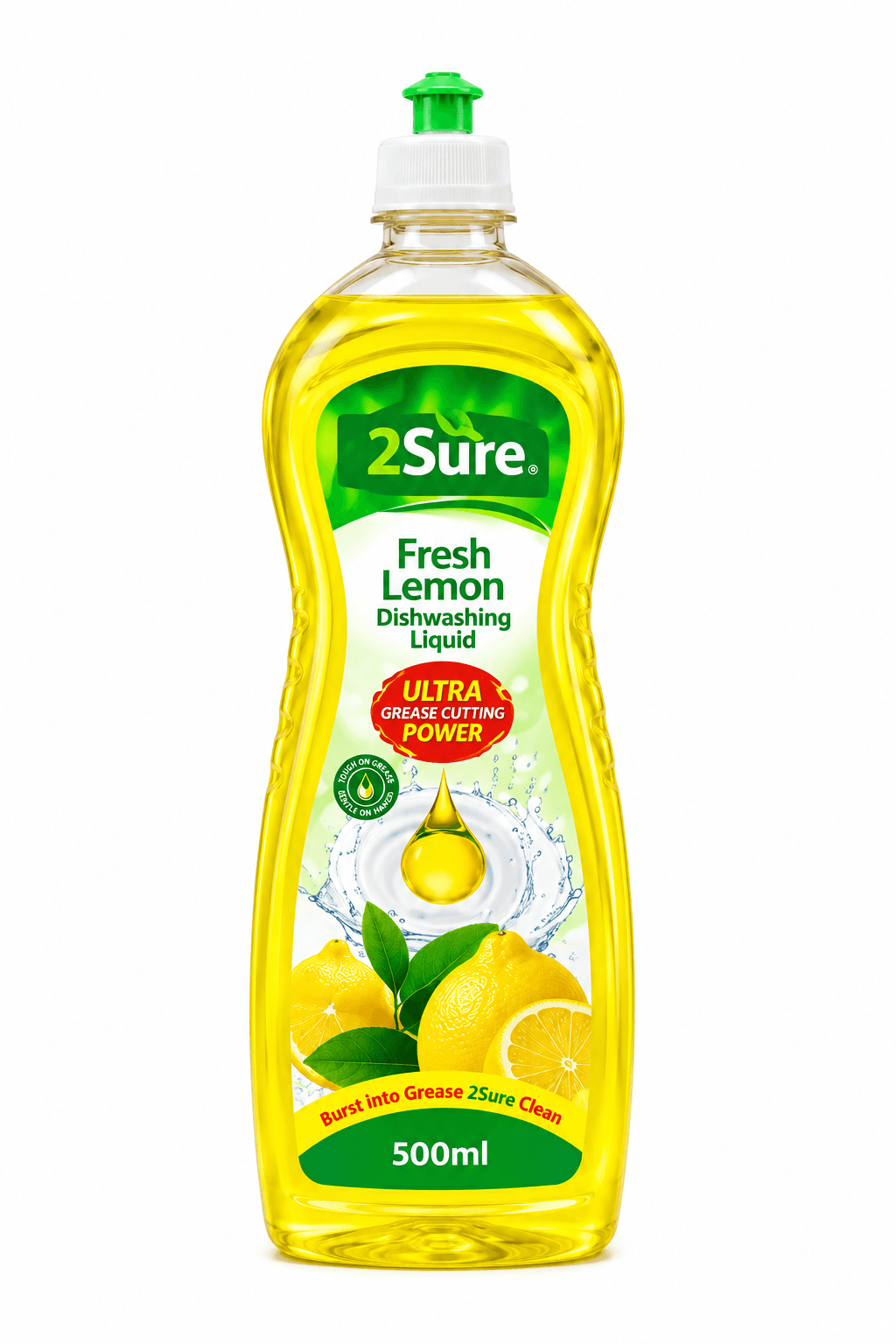 2Sure Fresh Lemon Liquid Detergent 1000ml
