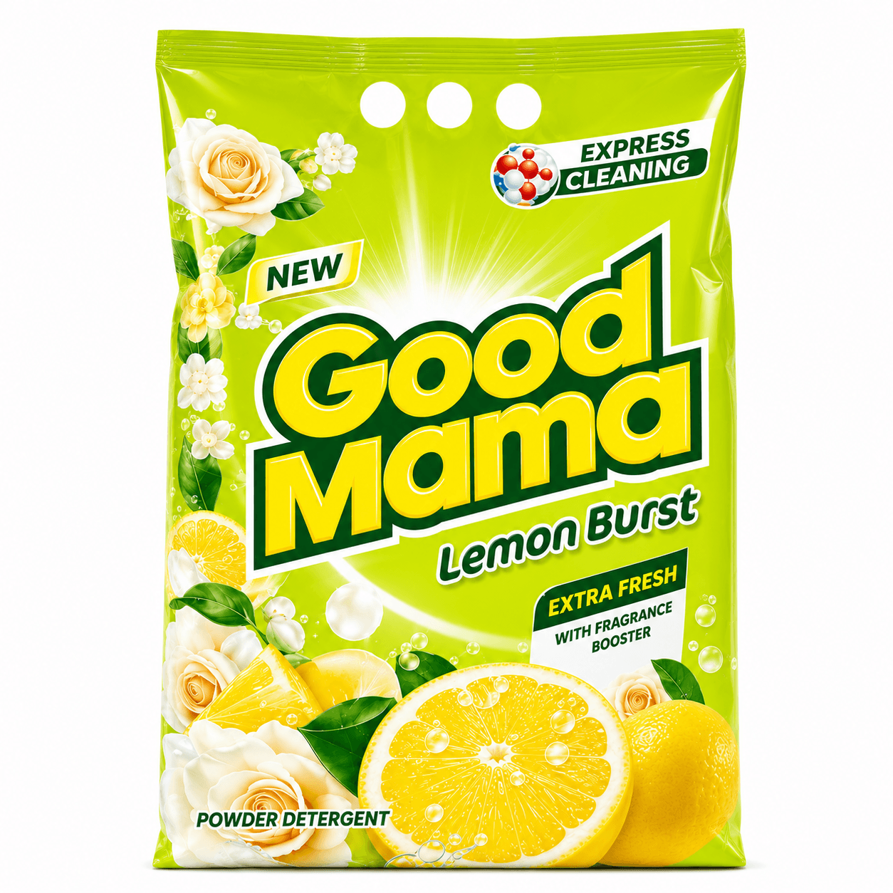 Good Mama Lemon Burst Detergent 900g
