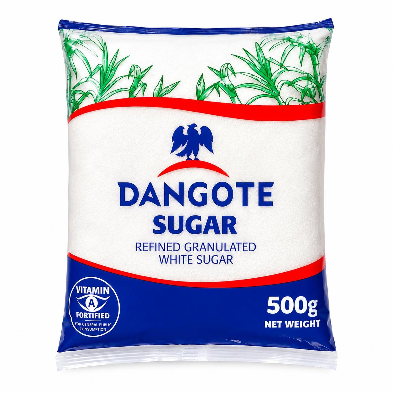Dangote Refined Granulated White Sugar 500g