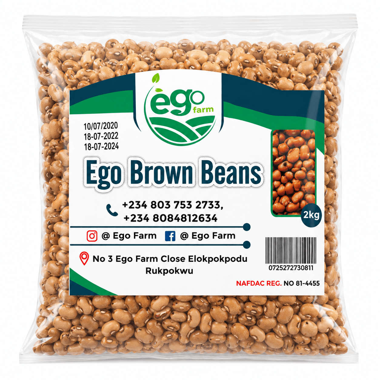 Ego Farm Brown Beans 2kg