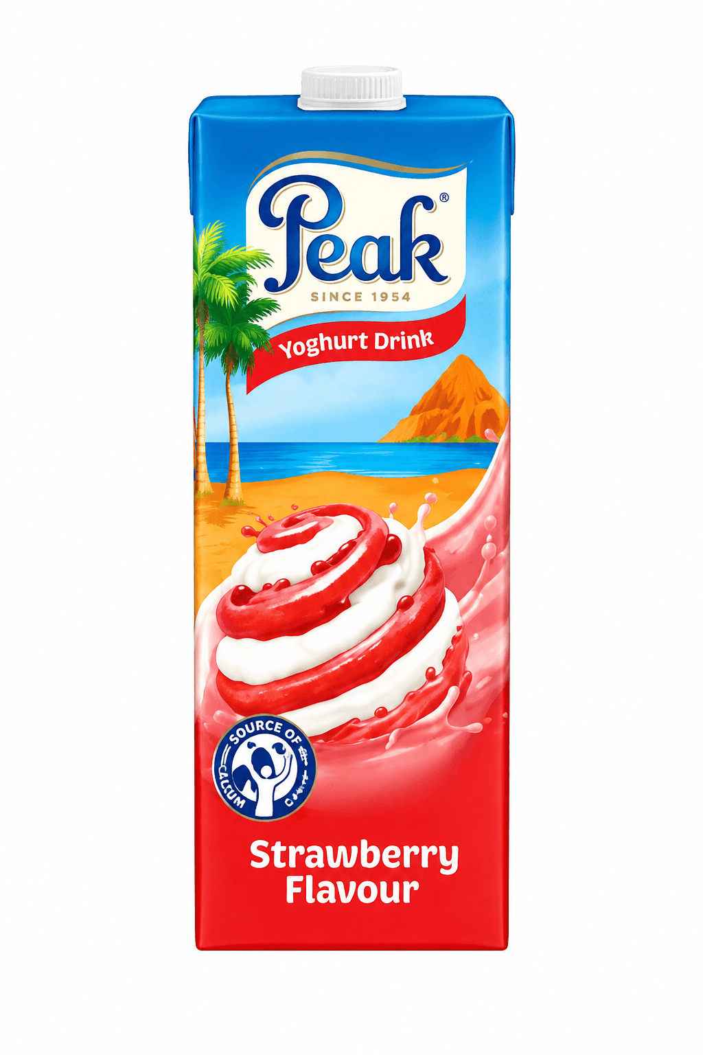 Peak Yoghurt Strawberry 1L