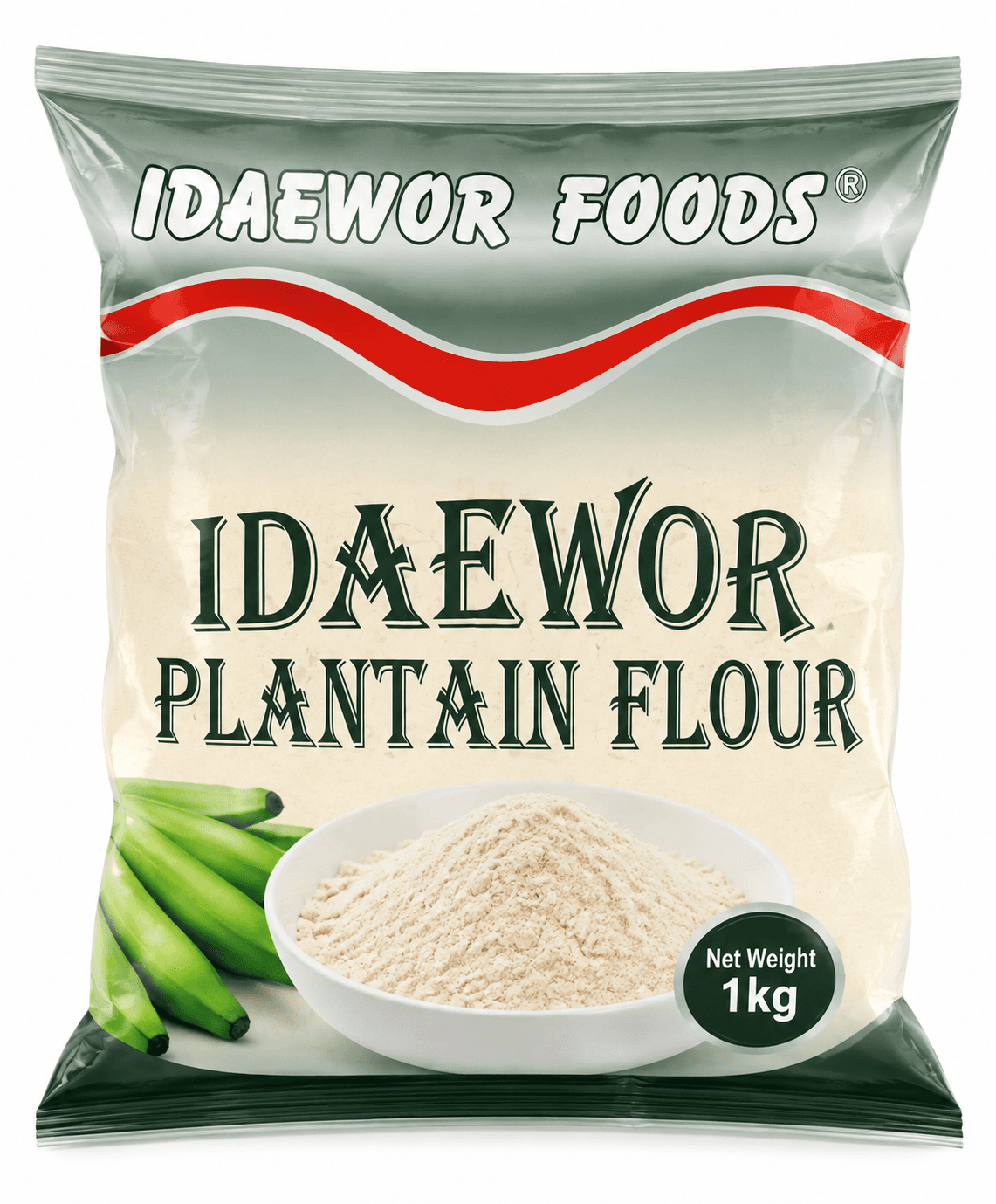 Niola Idaewore Plantain Flour 1kg