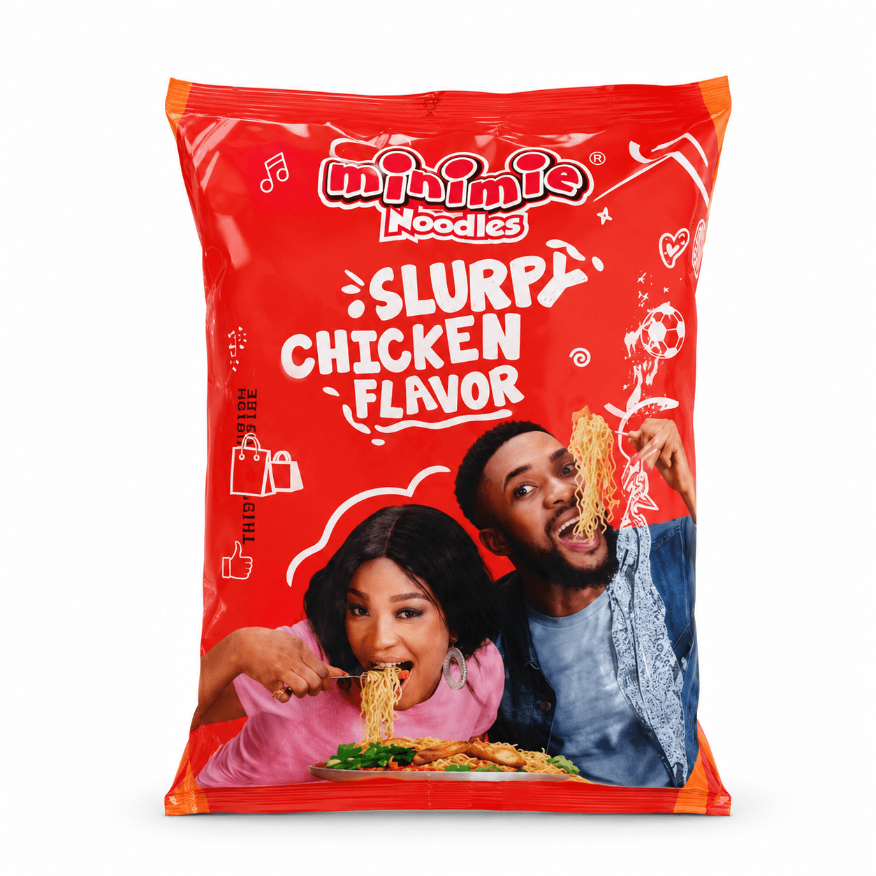 Minimie Regular Chicken Noodles 100g