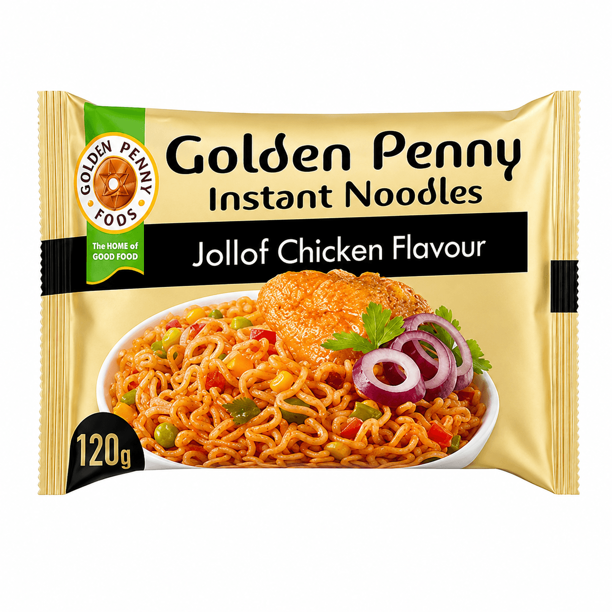 Golden Penny Instant Jollof Chicken Noodles 120g