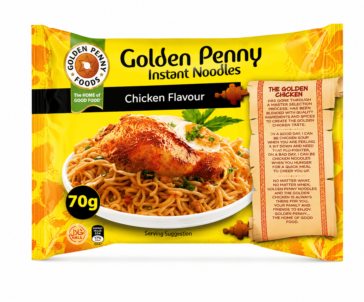 Golden Penny Instant Noodles Chicken Flavour 70g