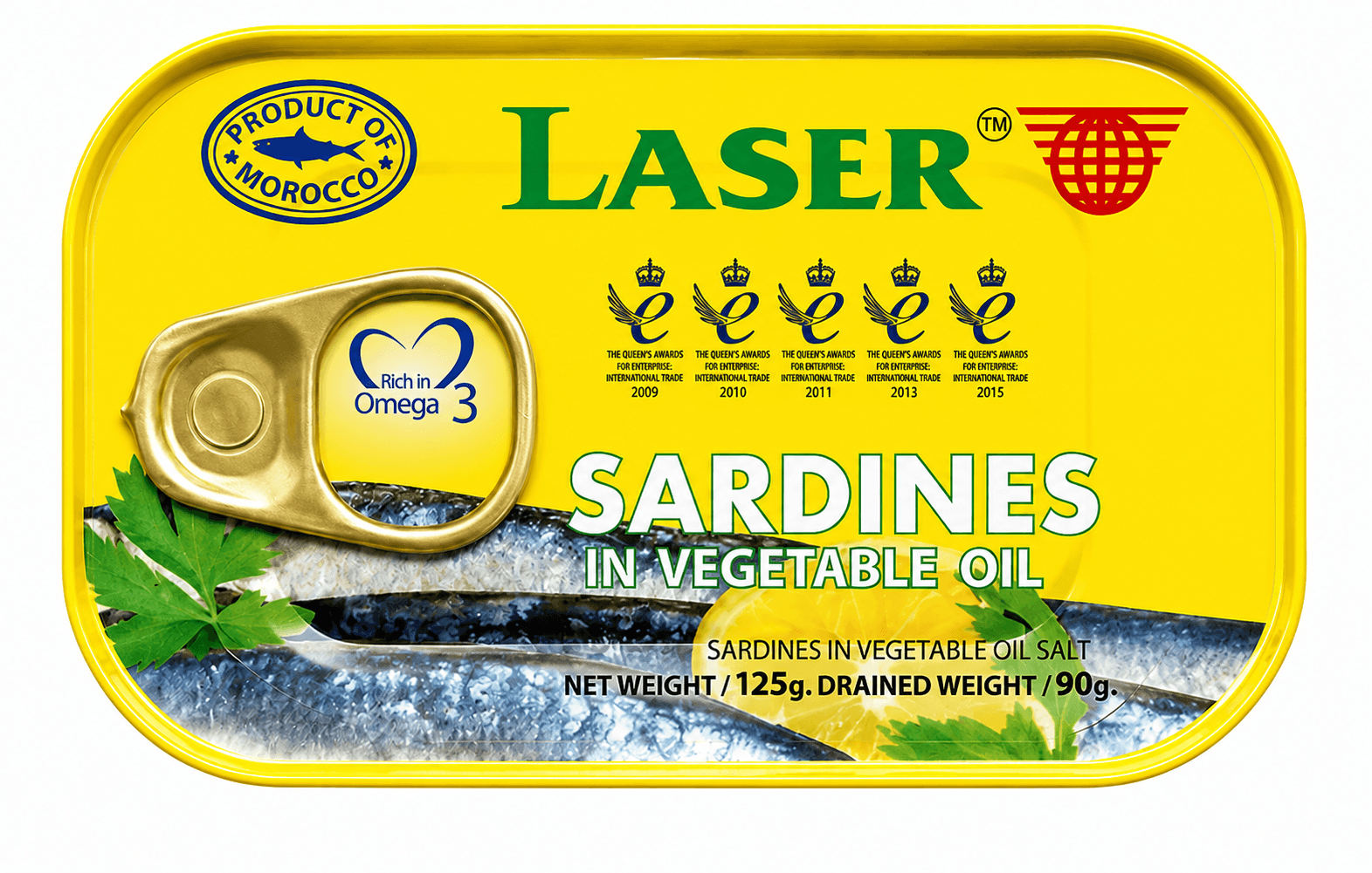 Laser Sardine 125g