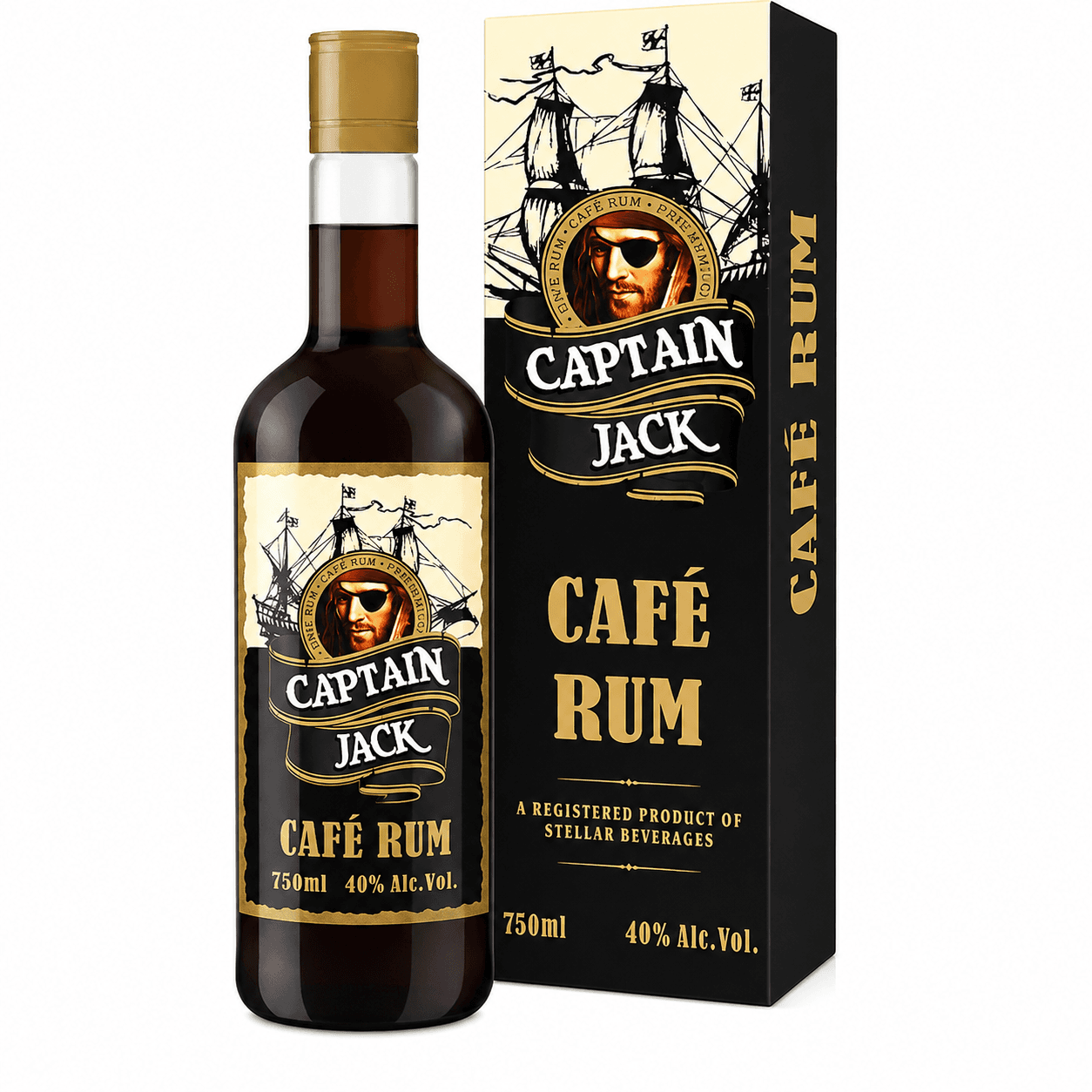 Captain Jack Dark Rum 1.2L