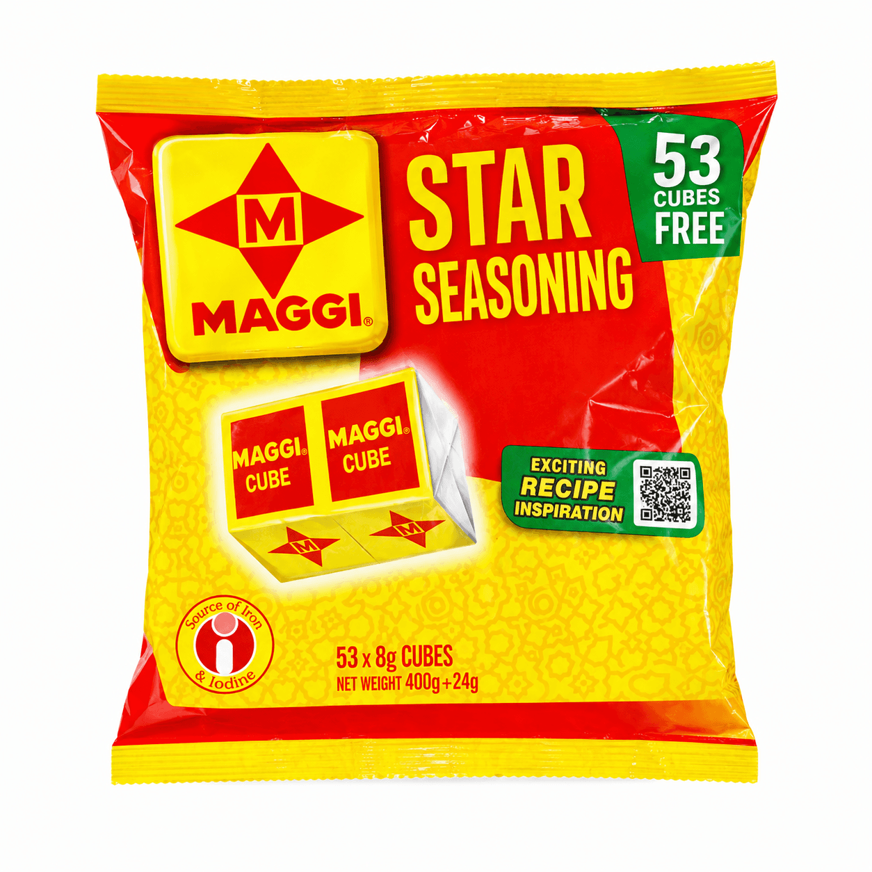 Maggi Star Seasoning Cubes (53*8g) 400g