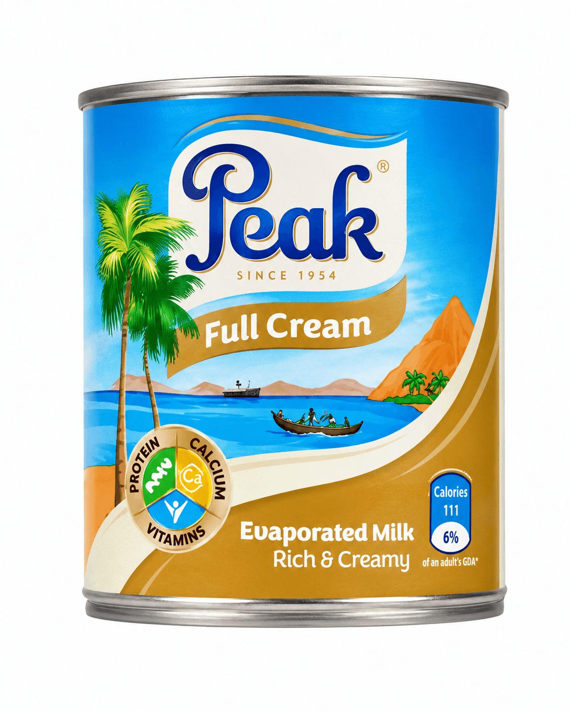 Peak Evaporated Milk Regular Can 150g/160g
