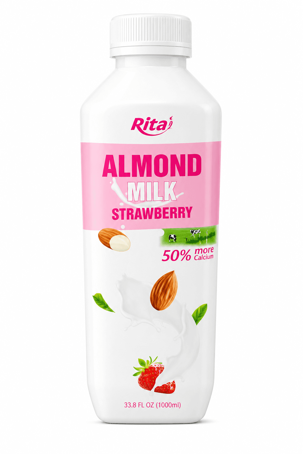 Rita Almond Milk Strawberry 1000ml