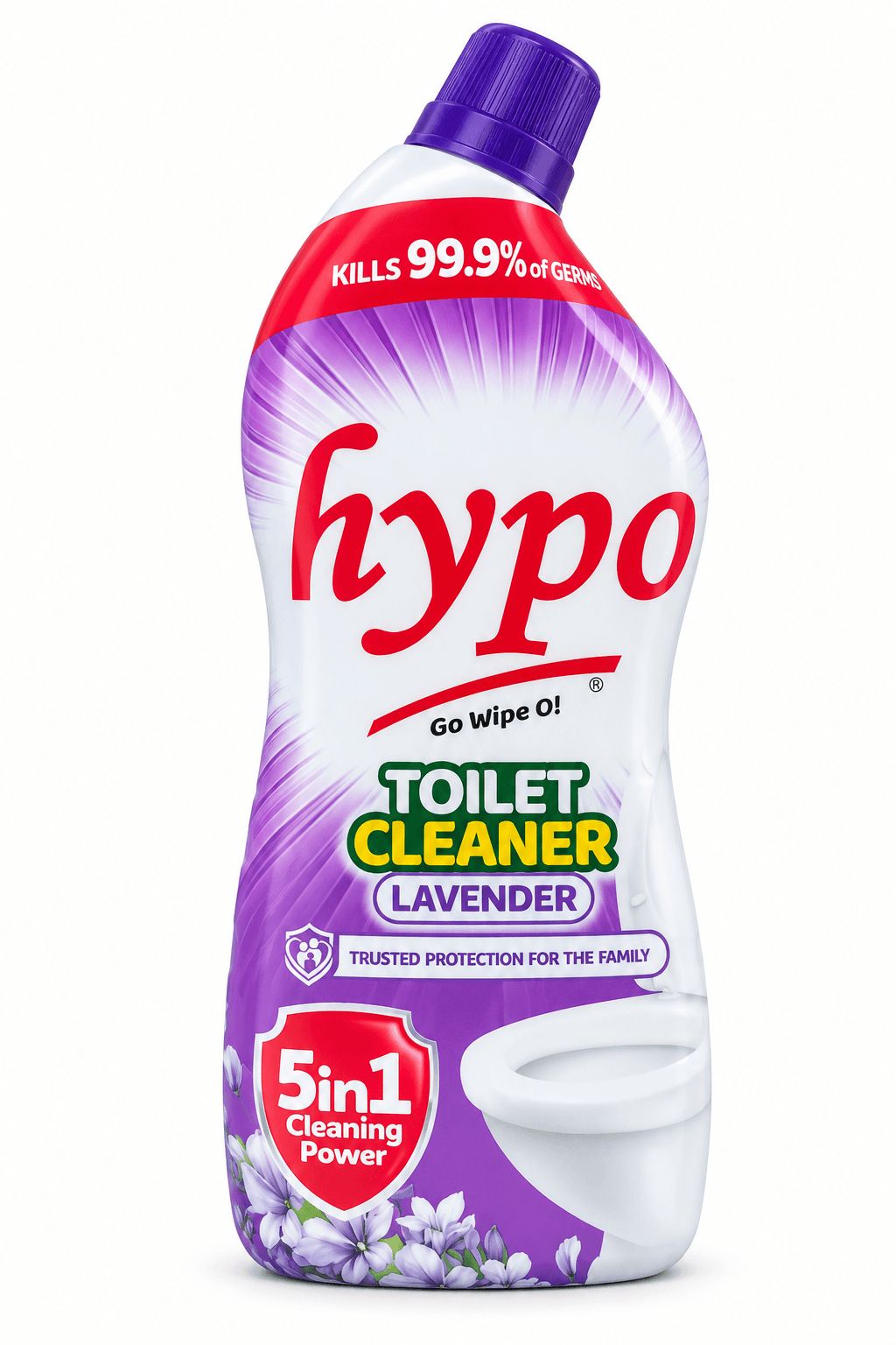 Hypo Toilet Cleaner Lavender 725ml