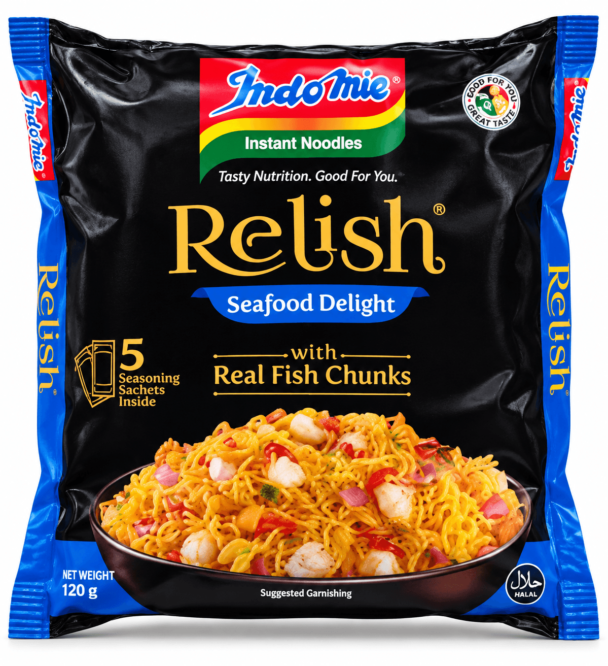 Indomie Relish Seafood Delight 120g