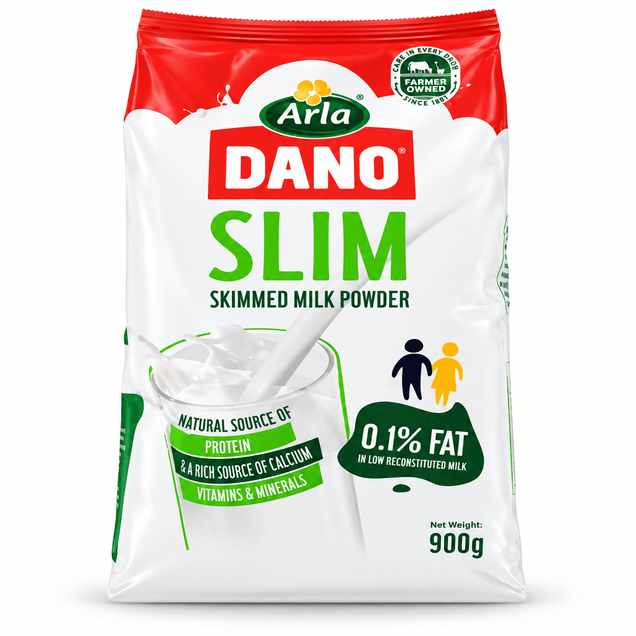 Dano Slim Milk Powder Sachet 900g