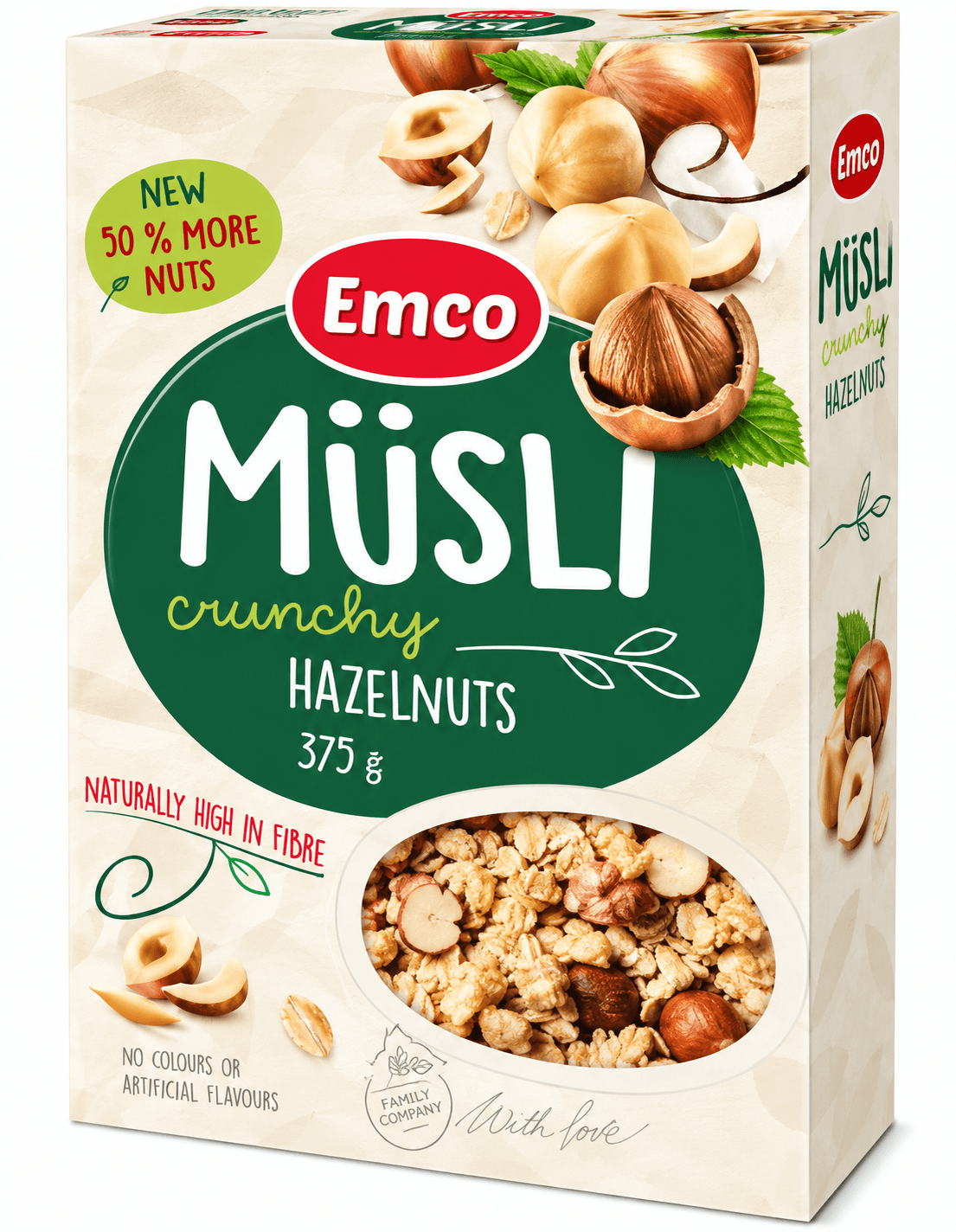 Emco MüSli Hazelnut 375g