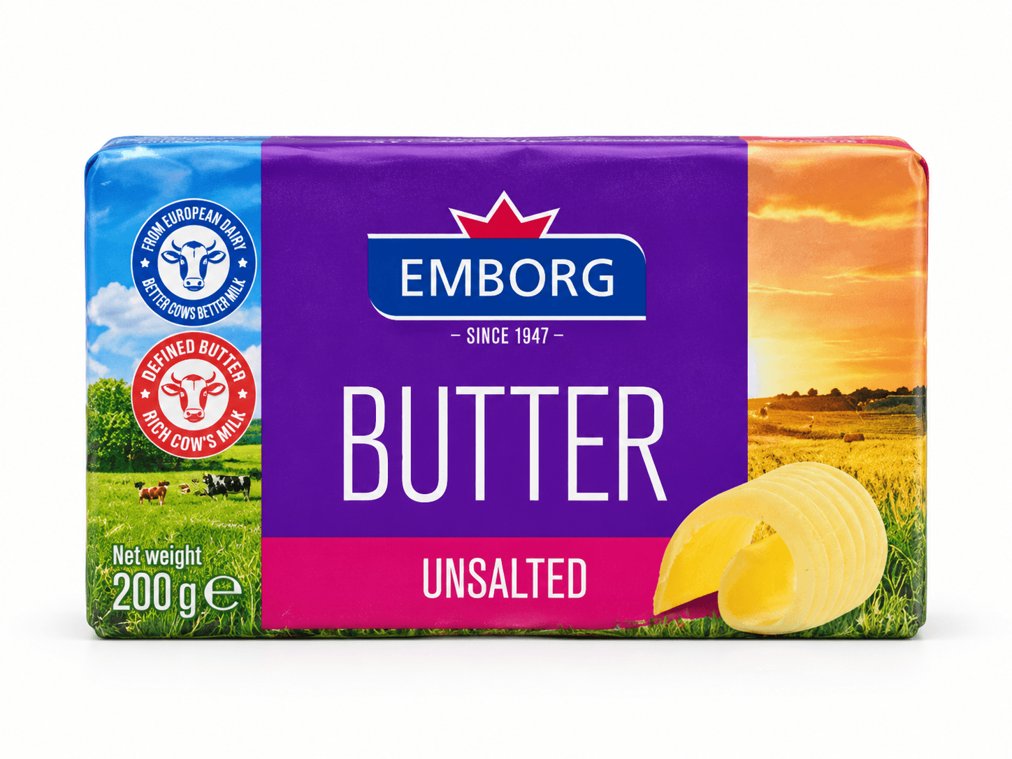 Emborg  Butter unSalted 200g