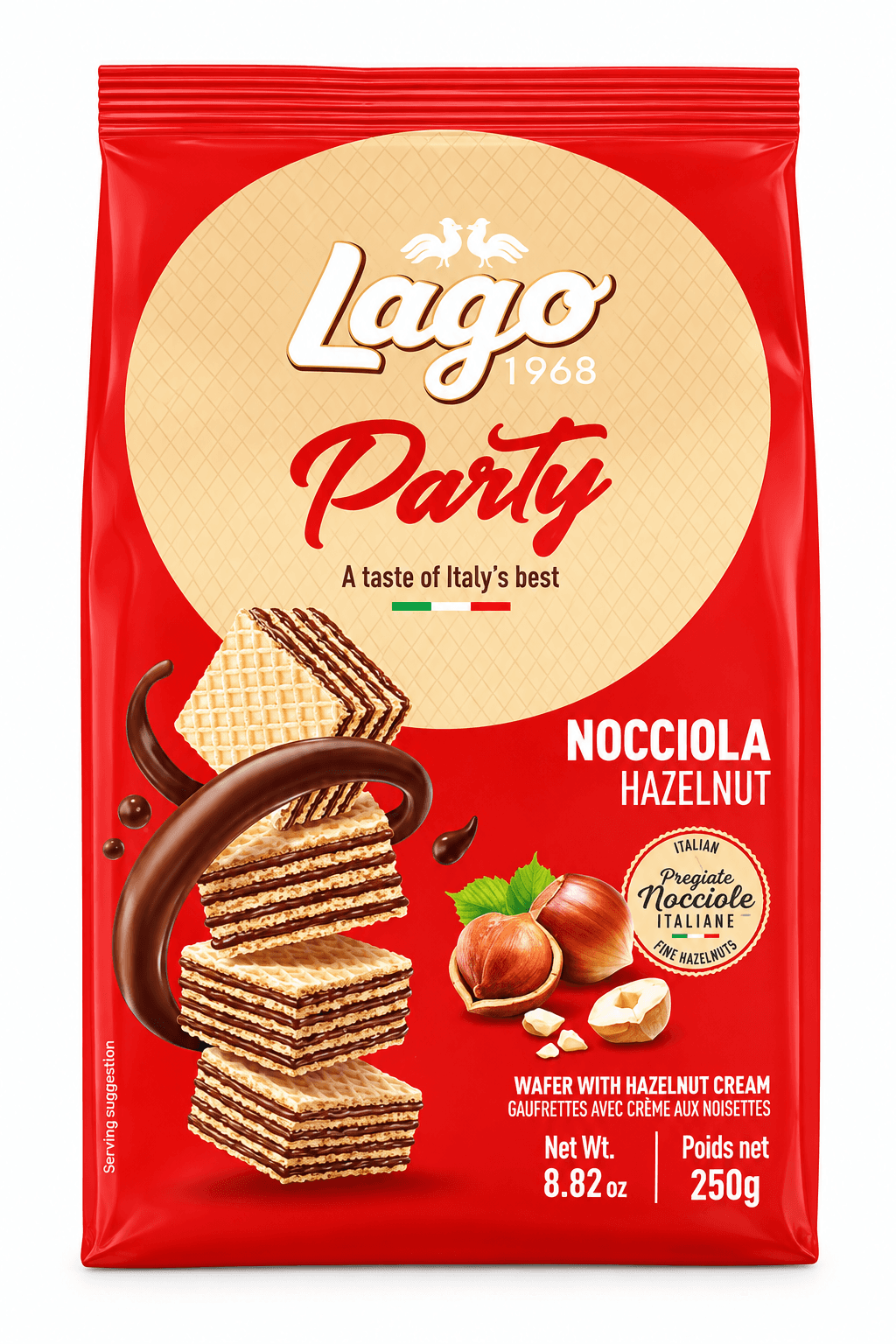 Lago Party Hazelnut 250g