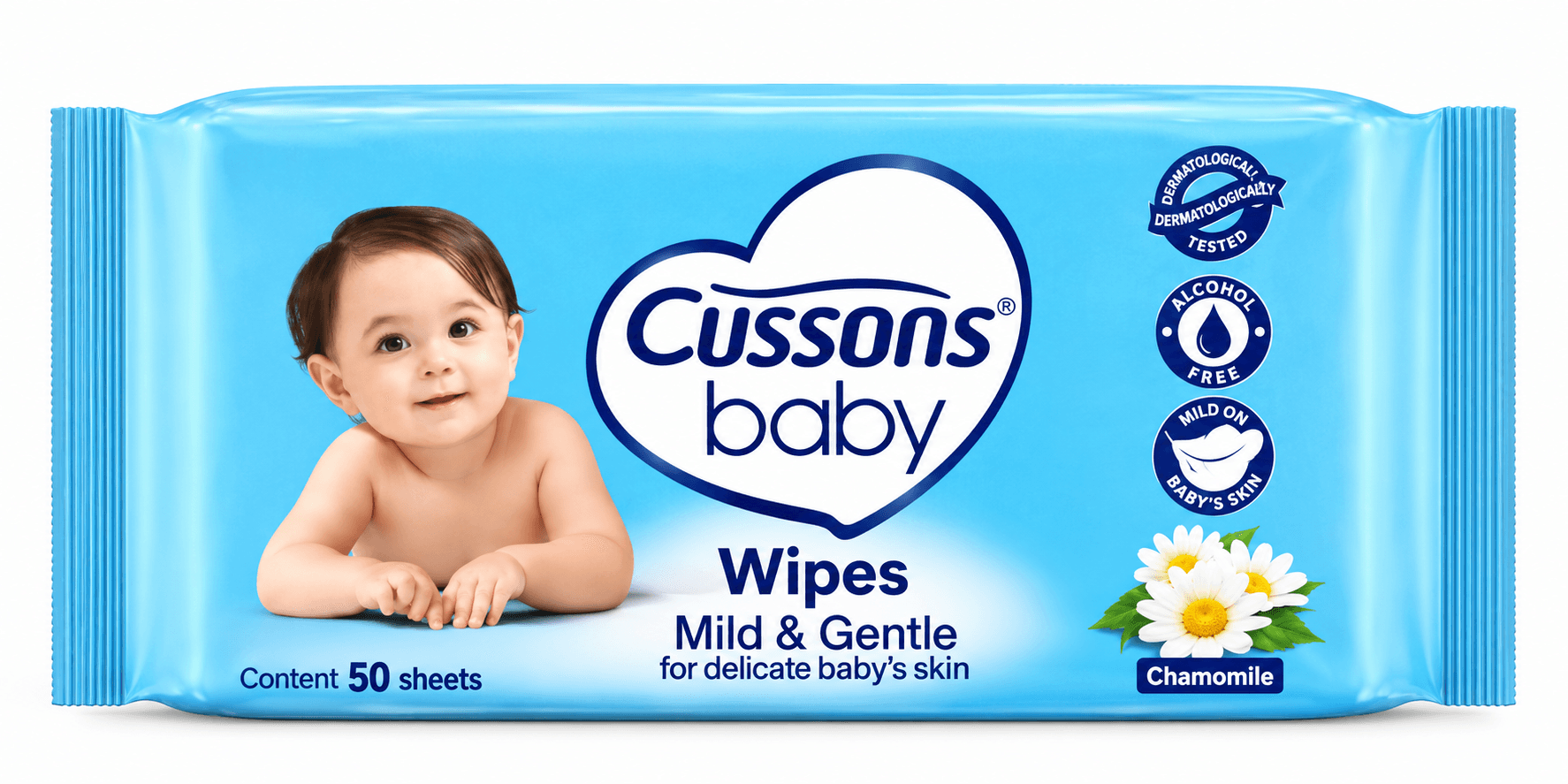 Baby Cussons Wipes Mild And Gentle 50g